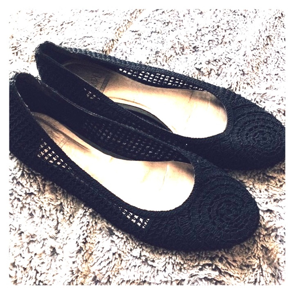 Impo Stretch Black Flats